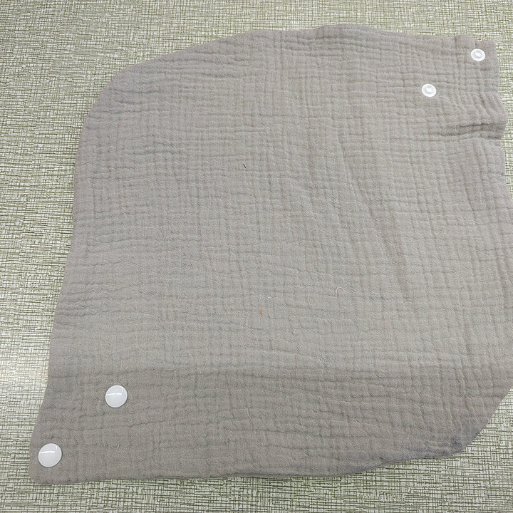 Warmfell™ Soft Cotton Neck Warmer with Adjustable Snap-Button Fit