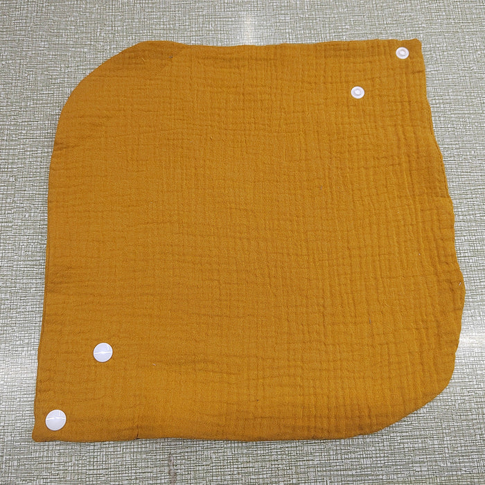 Warmfell™ Soft Cotton Neck Warmer with Adjustable Snap-Button Fit