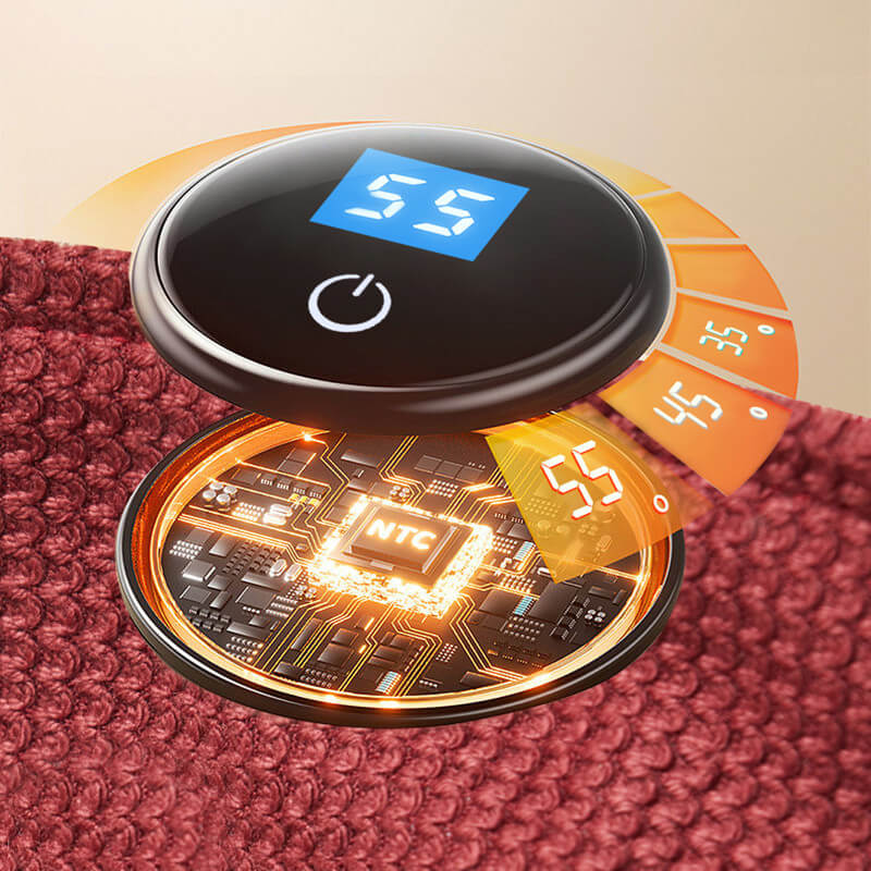 Warmfell™ USB Heated Throw in Waffle Fleece, 3 Heat Settings