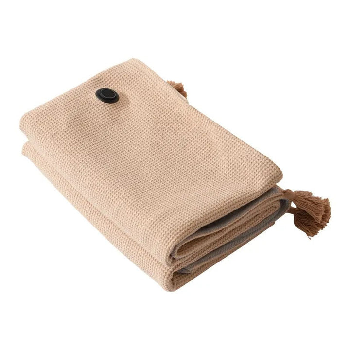 Warmfell™ USB Heated Throw in Waffle Fleece, 3 Heat Settings