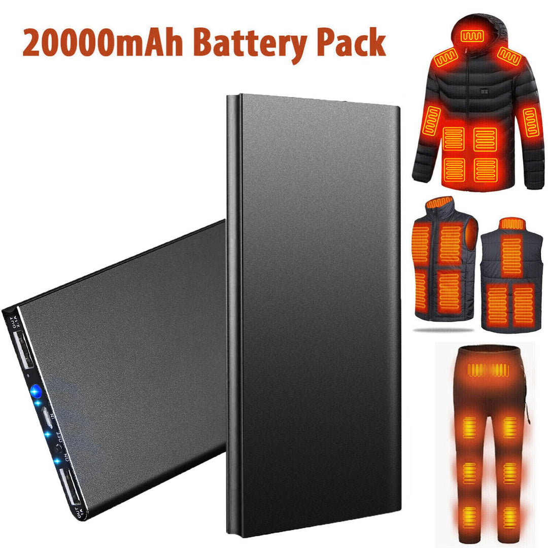 Warmfell™ 20000mAh Power Bank with 74W Output for Heated Jackets