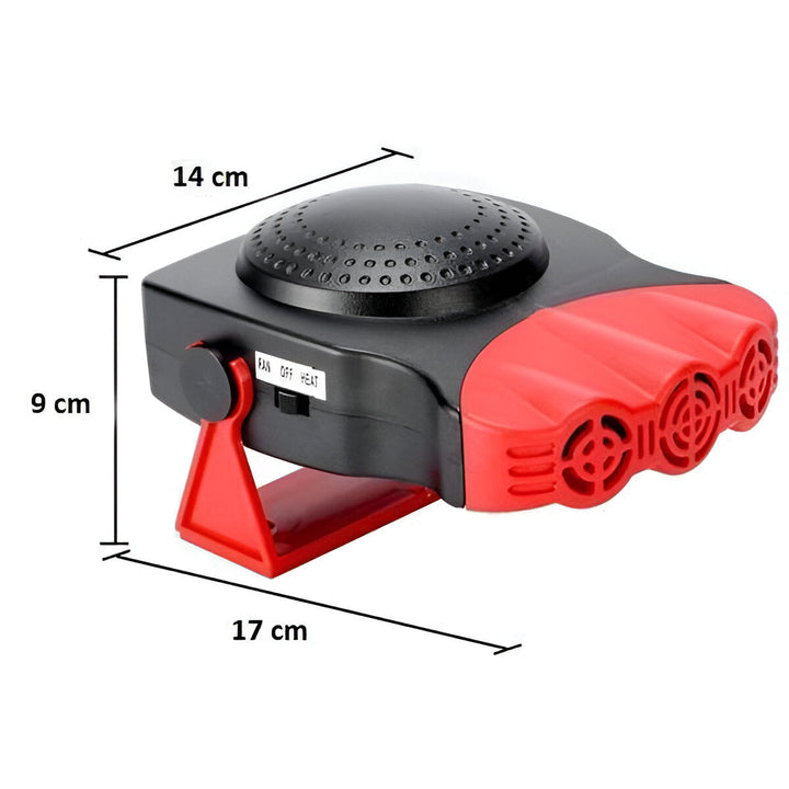 Warmfell™ Demisting &amp; Defrosting Car Heater with 3 Air Vents