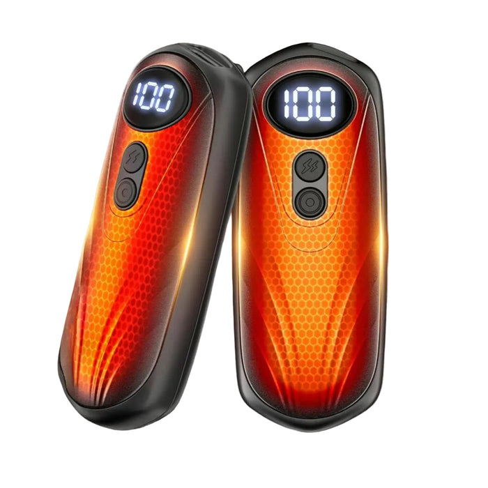 Warmfell™ 2-in-1 Rechargeable Hand Warmers with Five Heat Levels