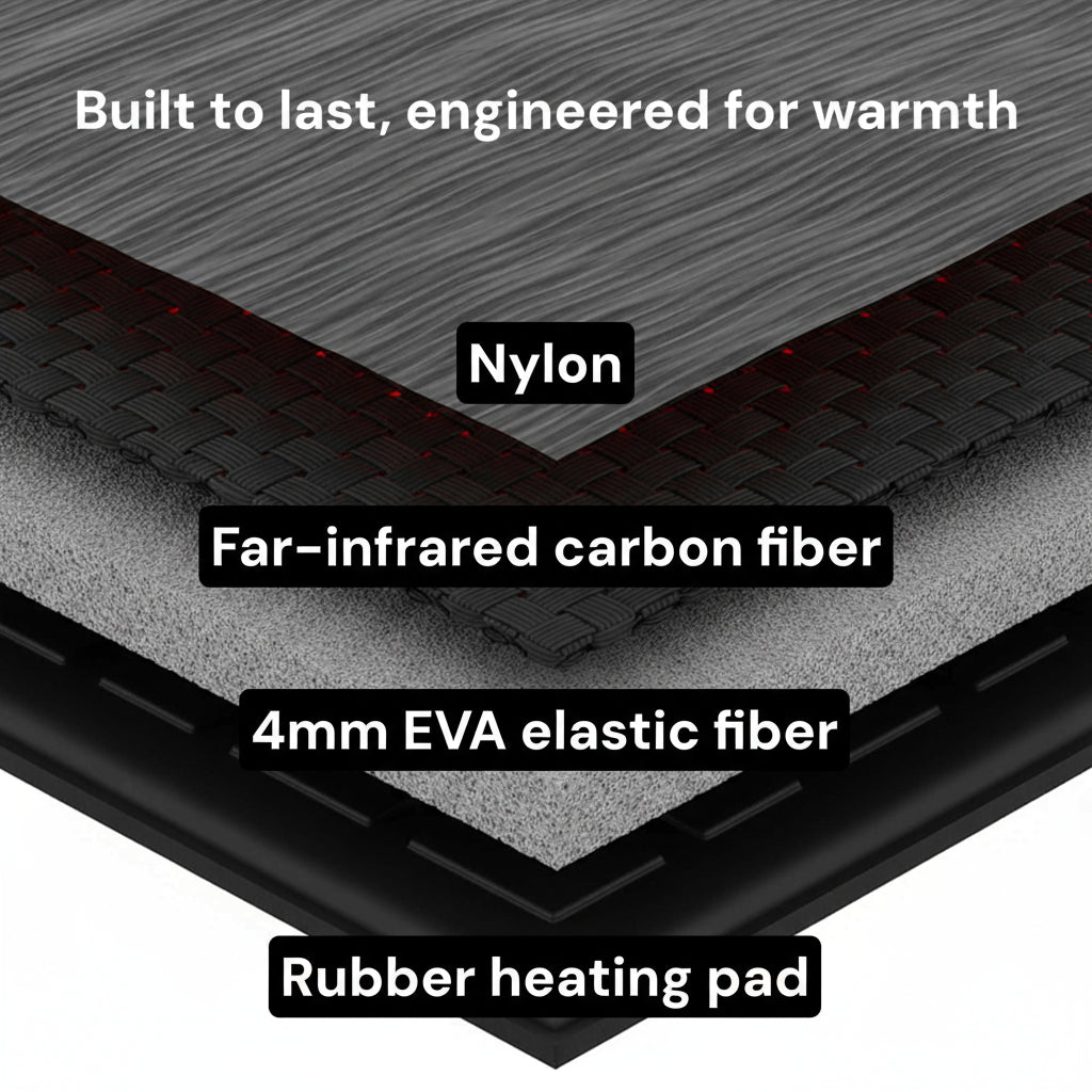 Warmfell™ Rechargeable Heated Insoles for Boots and Work Boots
