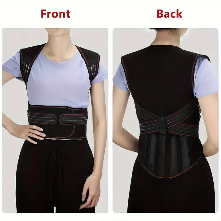 Warmfell™ Heated Back Support Band With 108 Magnets and Support Plates