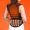 Warmfell™ Heated Back Support Band With 108 Magnets and Support Plates