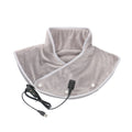 Warmfell™ USB Heated Neck & Shoulder Wrap with Gentle Massage