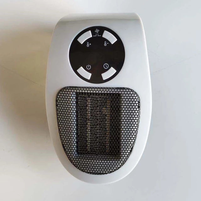 Warmfell™ Mini Wall Socket Heater with Timer and LCD Display