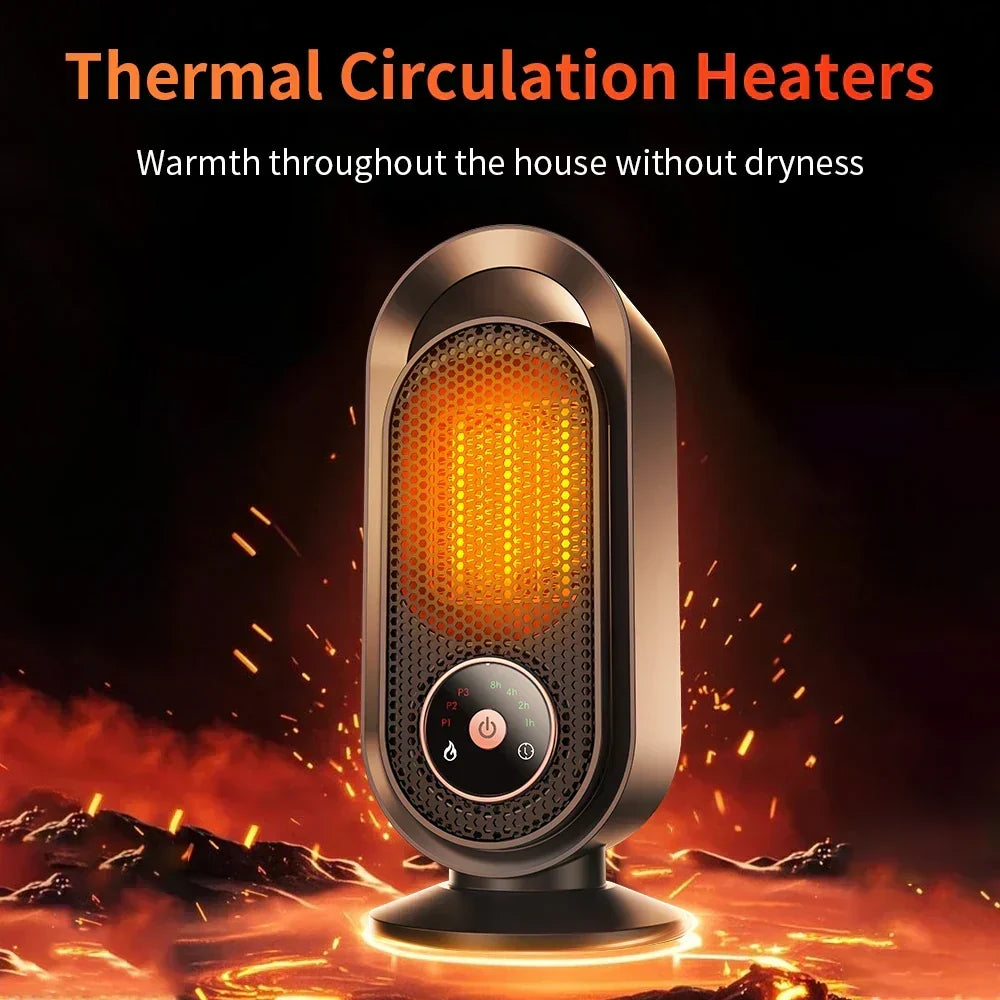 Warmfell™ Slim 1000W Personal Heater for Office and Home