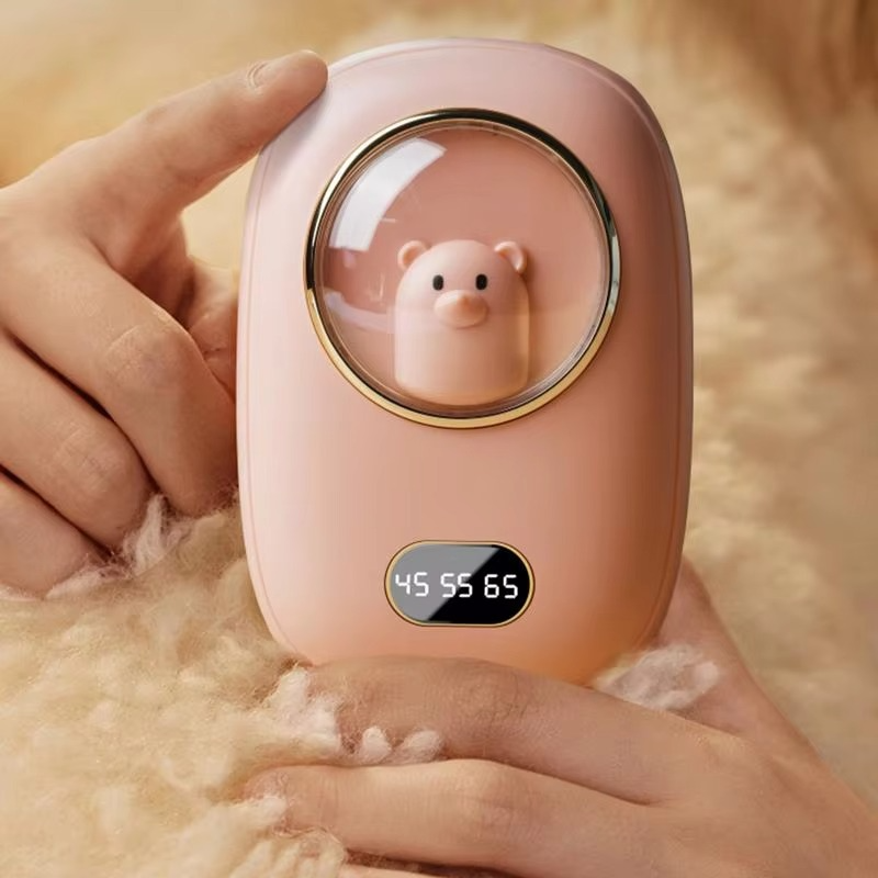 Warmfell™ 10000mAh Rechargeable Hand Warmer with Digital Display