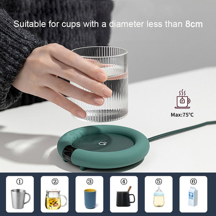 Warmfell™ Pastel Mug Warmer with 20W Warming Plate