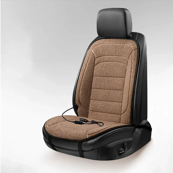 Warmfell™ Plush Heated Car Seat Pad with 2 Heat Settings
