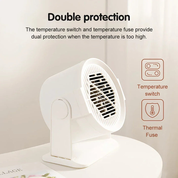 Warmfell™ Compact Under-Desk Heater for Cold Feet