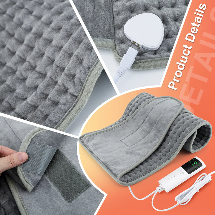 Warmfell™ Electric Heating Belt for Back and Tummy with 9 Heat Levels