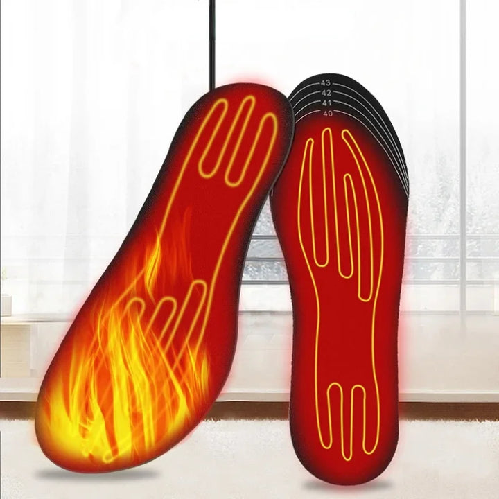 Warmfell™ USB Heated Insoles With Carbon Fibre Heating, Cut to Fit