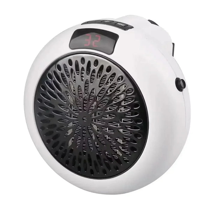 Warmfell™ Wall-Mounted or Desktop Electric Heater with Remote Control