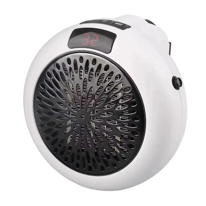 Warmfell™ Wall-Mounted or Desktop Electric Heater with Remote Control