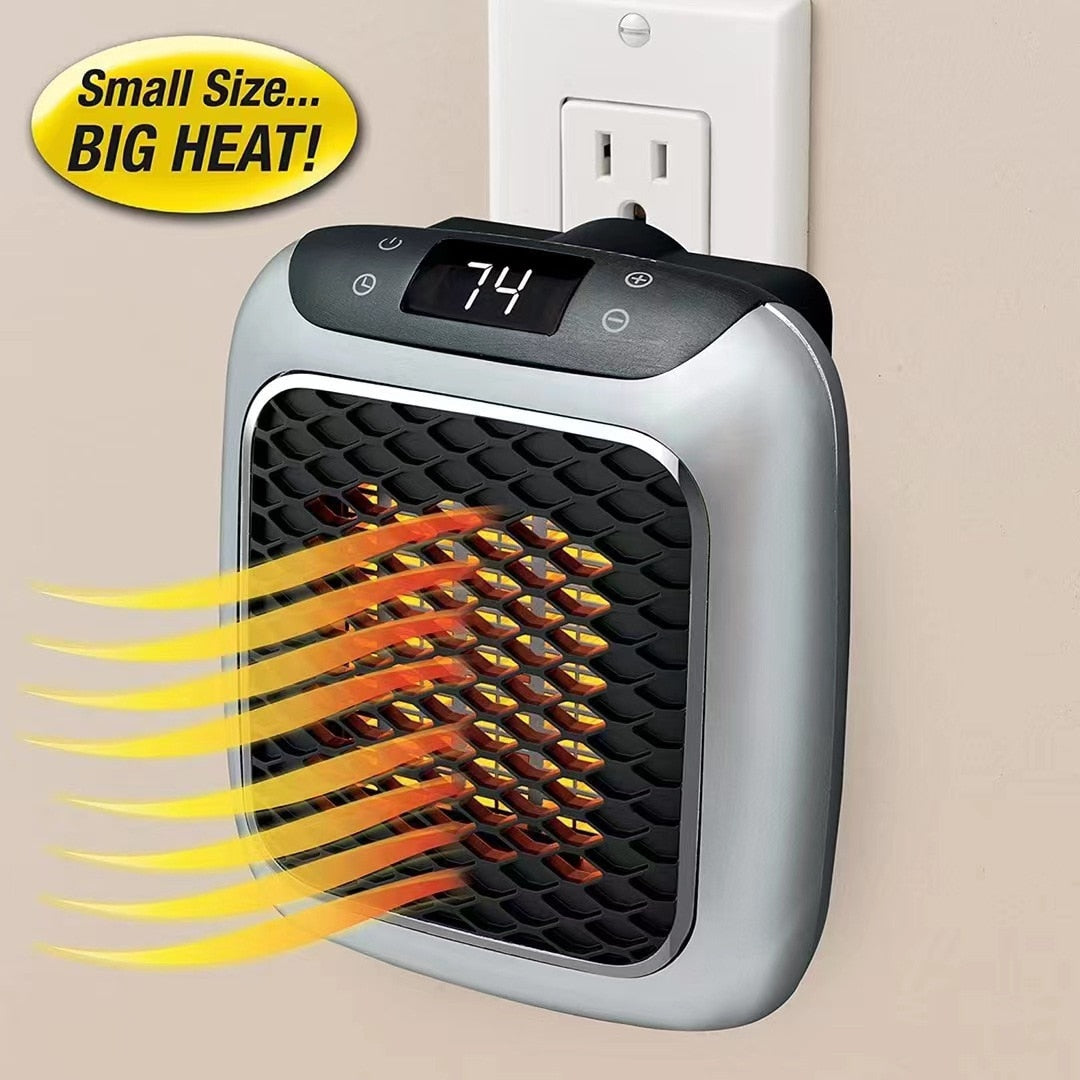 Warmfell™ Slim Wall Heater with Digital Screen, 800W