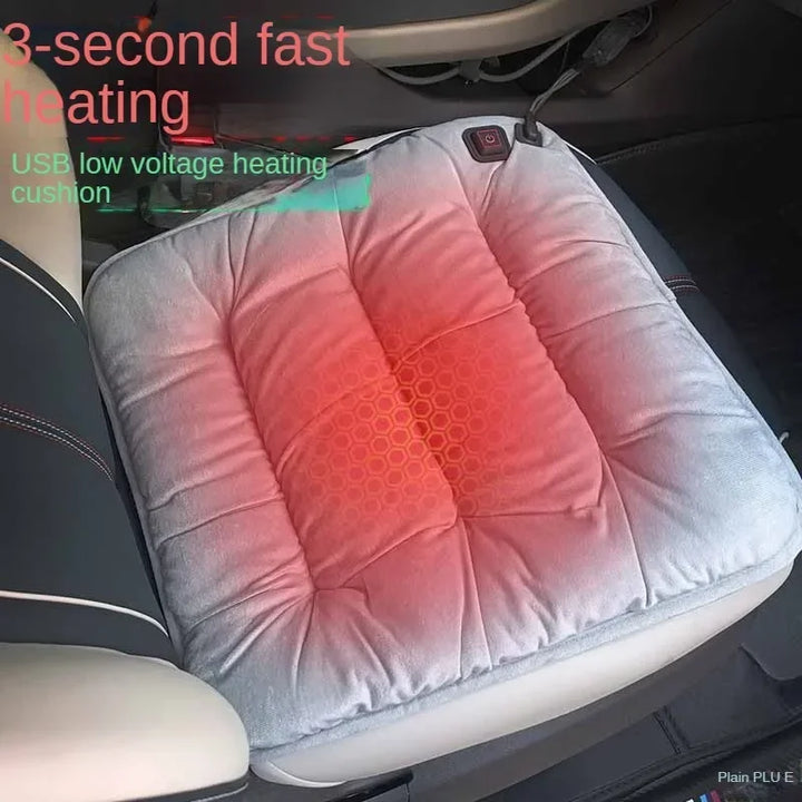 Warmfell™ Graphene Heated Seat Cushion with 3 Heat Levels