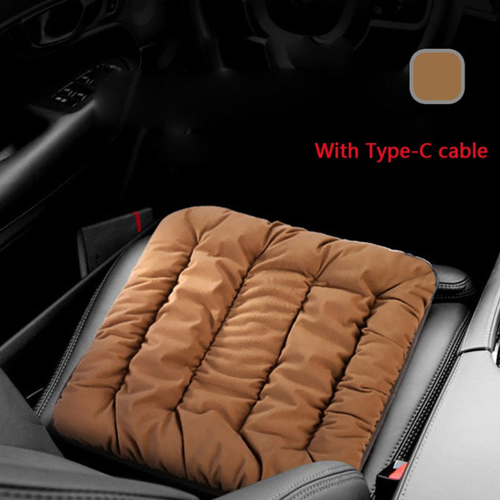 Warmfell™ USB-C Heated Seat Pad, 45 x 45 cm, 3 Heat Levels