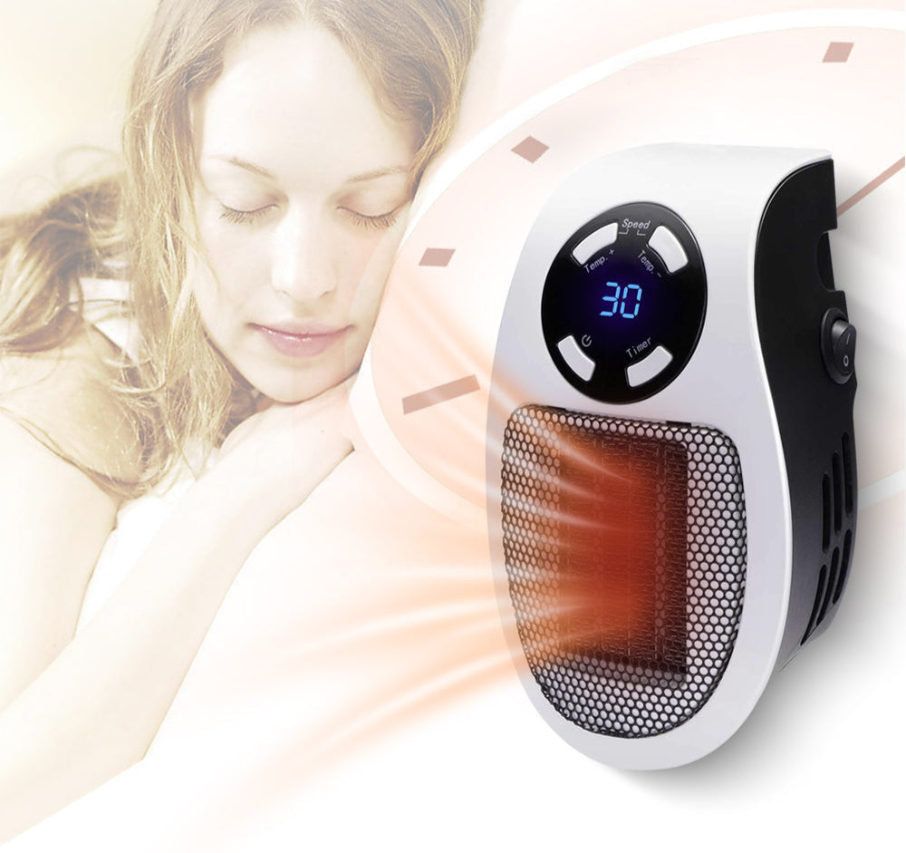 Warmfell™ Stylish Compact Electric Heater with Iron Body