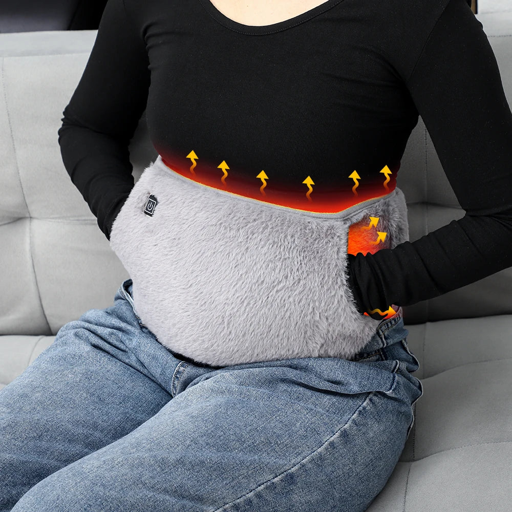 Warmfell™ Heated Waist Belt with Hand Pocket, USB Powered
