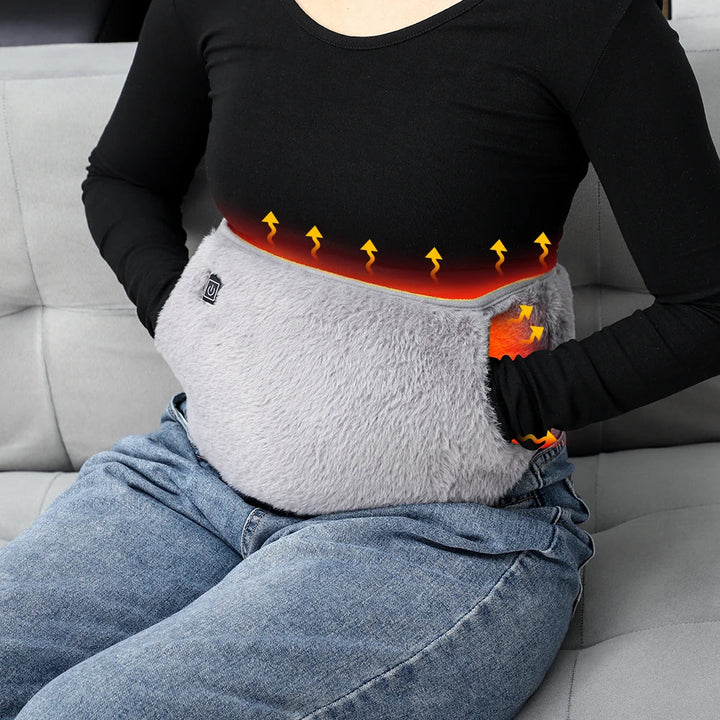 Warmfell™ Heated Waist Belt with Hand Pocket, USB Powered