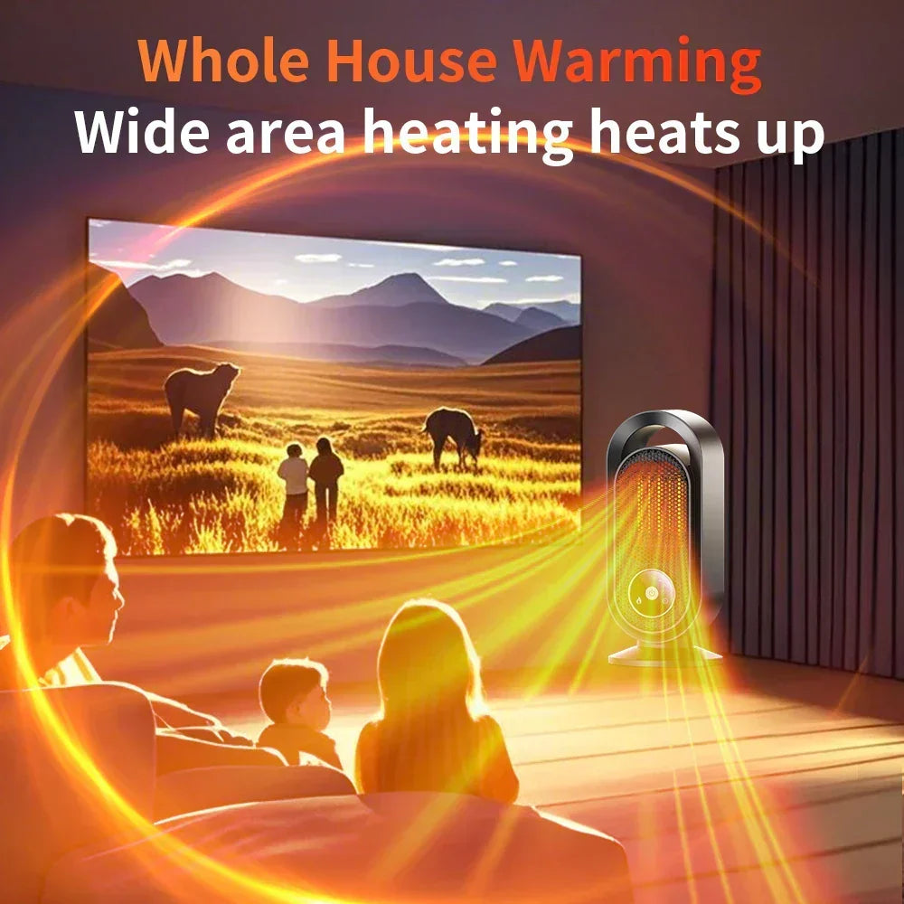 Warmfell™ Slim 1000W Personal Heater for Office and Home