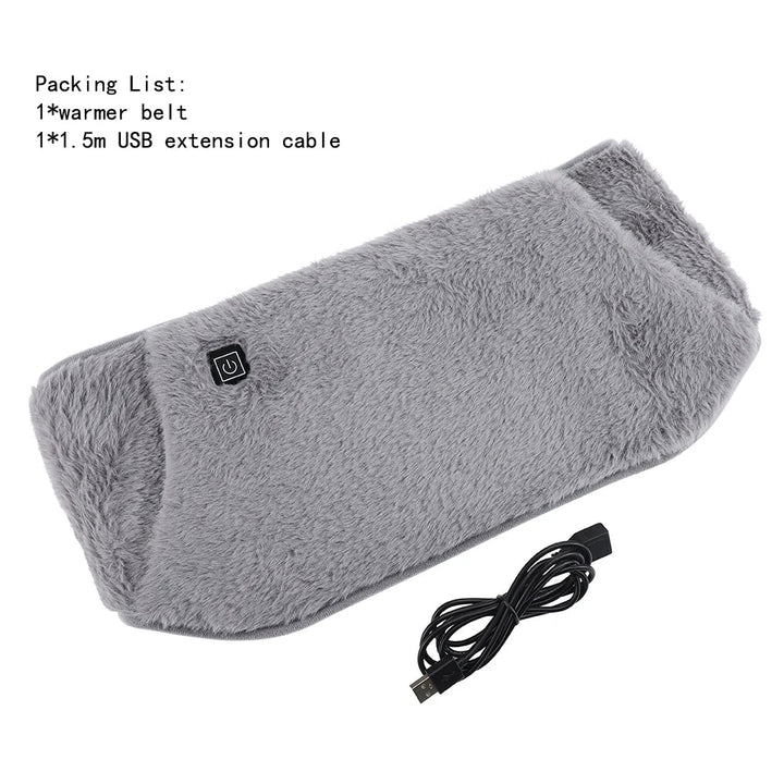 Warmfell™ Heated Waist Belt with Hand Pocket, USB Powered