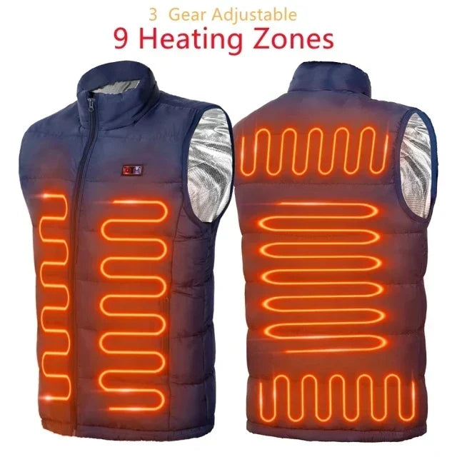 Warmfell™ Graphene Heated Softshell Jacket with 9 Heating Zones