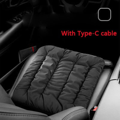 Warmfell™ USB-C Heated Seat Pad, 45 x 45 cm, 3 Heat Levels