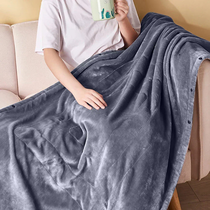 Warmfell™ Compact USB Heated Throw with Three Settings