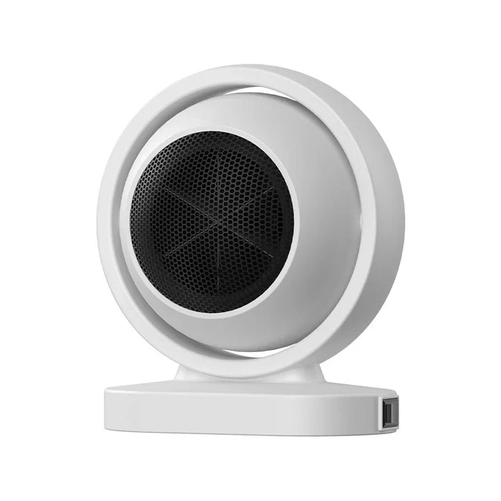 Warmfell™ Compact 380W Ceramic Heater, One-Button Start