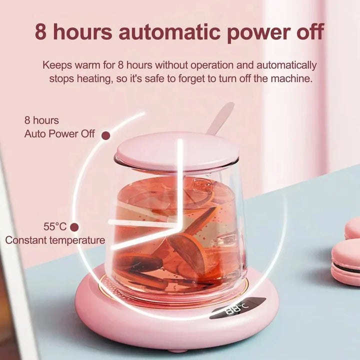 Warmfell™ USB Heated Mug Coaster with 3 Temperature Levels