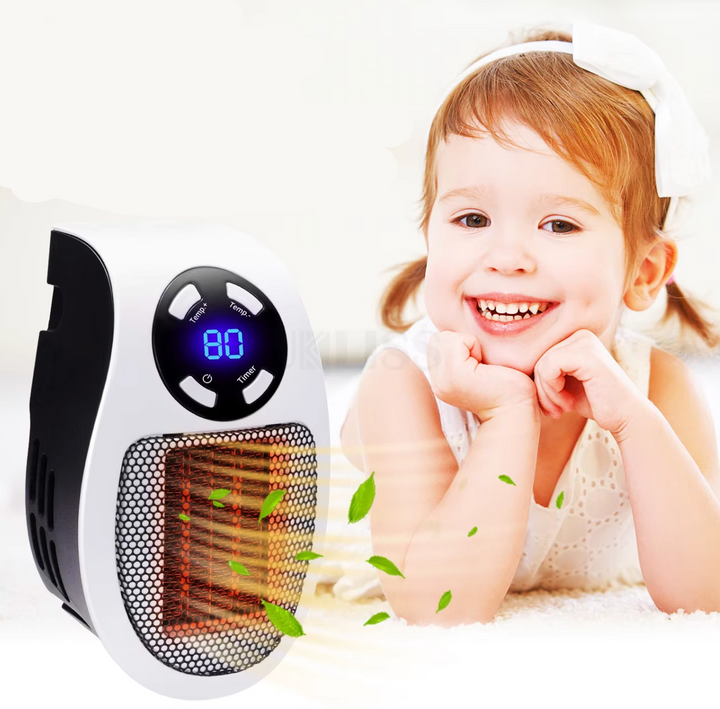 Warmfell™ Stylish Compact Electric Heater with Iron Body