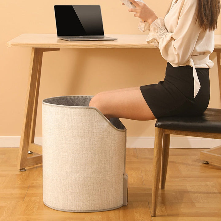 Warmfell™ Under Desk Electric Leg Warmer With 4 Heat Settings