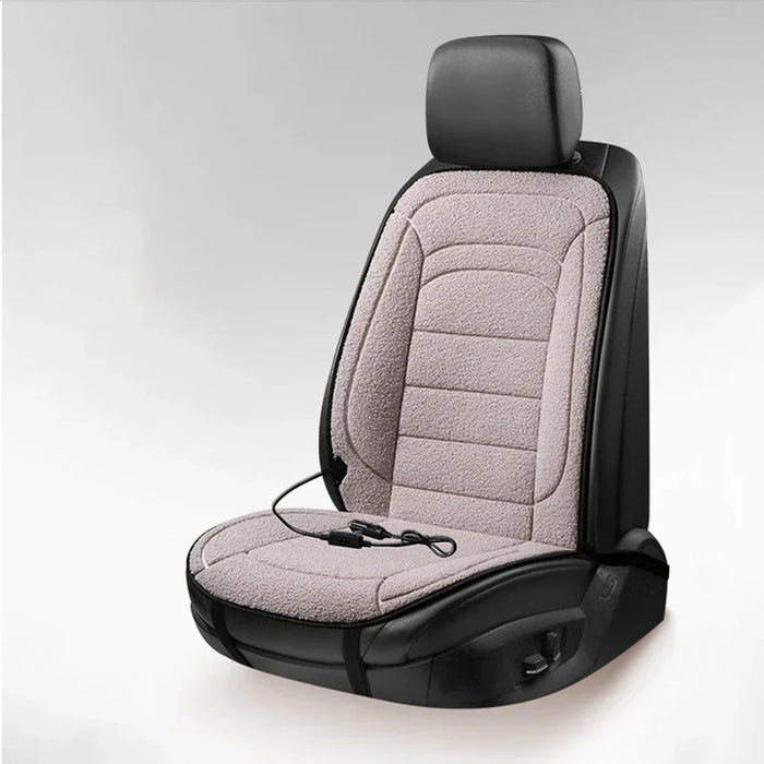 Warmfell™ Plush Heated Car Seat Pad with 2 Heat Settings