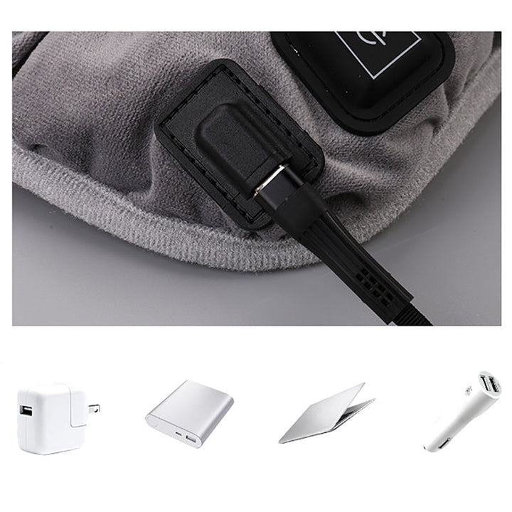 Warmfell™ USB-C Heated Seat Pad, 45 x 45 cm, 3 Heat Levels