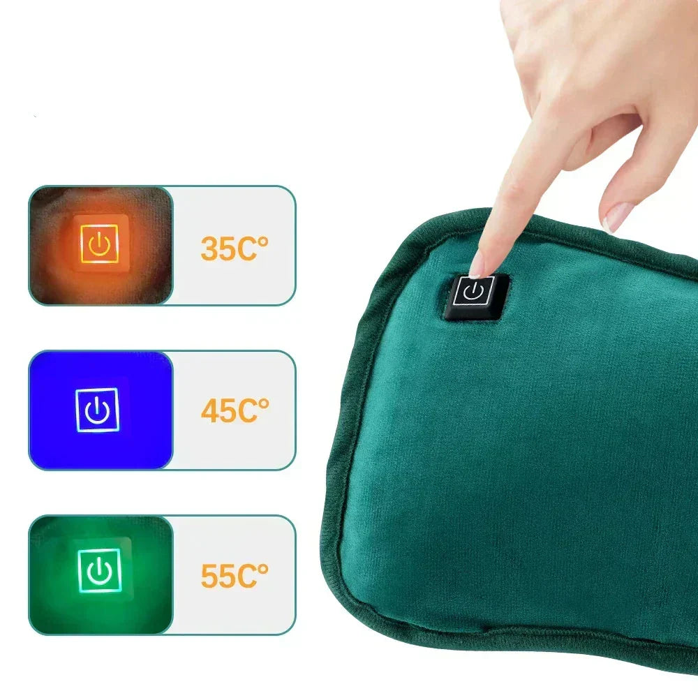 Warmfell™ Portable Heating Pad for Hands and Tummy, 30 x 20 cm