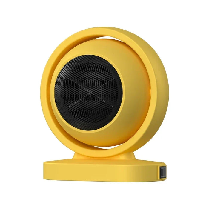 Warmfell™ Compact 380W Ceramic Heater, One-Button Start