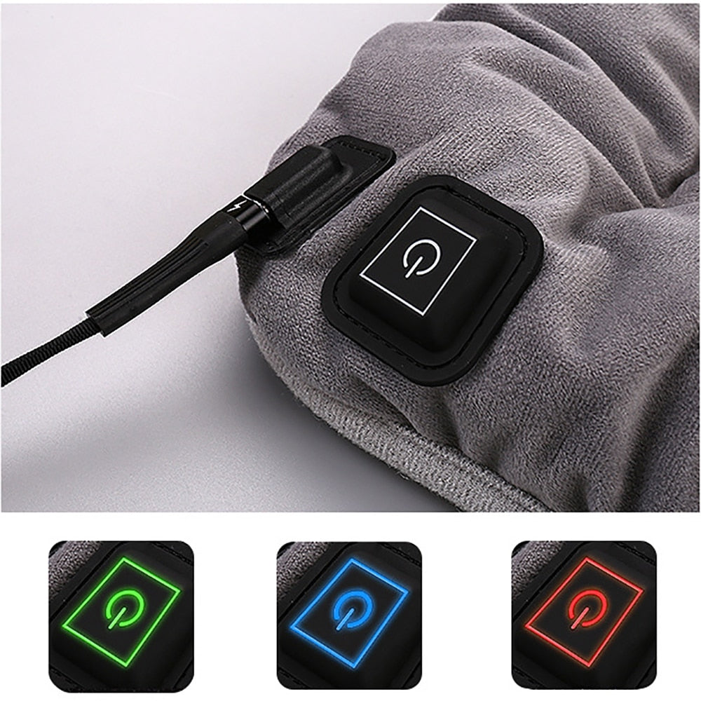 Warmfell™ USB-C Heated Seat Pad, 45 x 45 cm, 3 Heat Levels