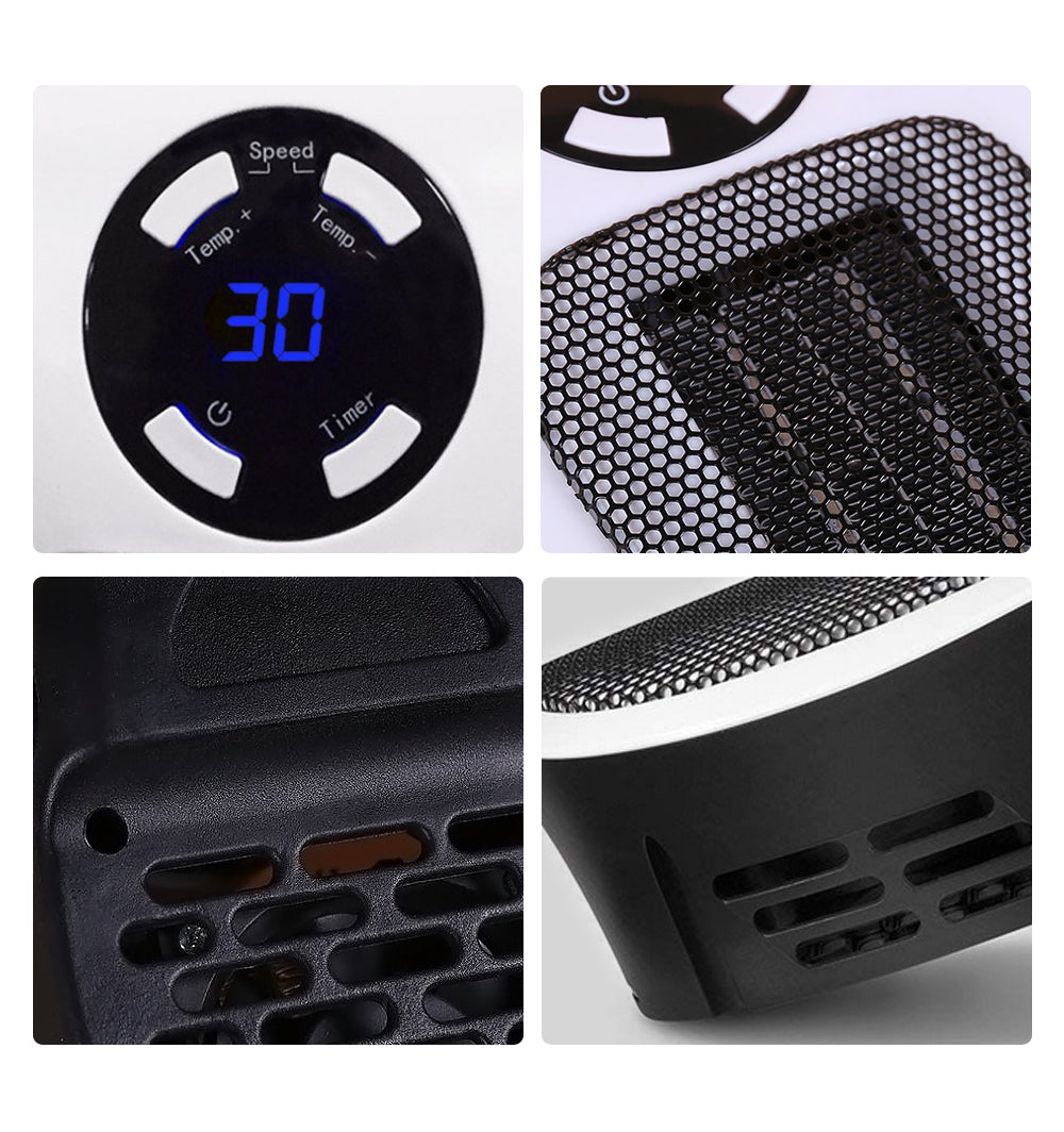 Warmfell™ Stylish Compact Electric Heater with Iron Body