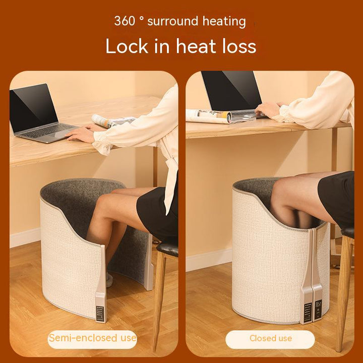 Warmfell™ Under Desk Electric Leg Warmer With 4 Heat Settings