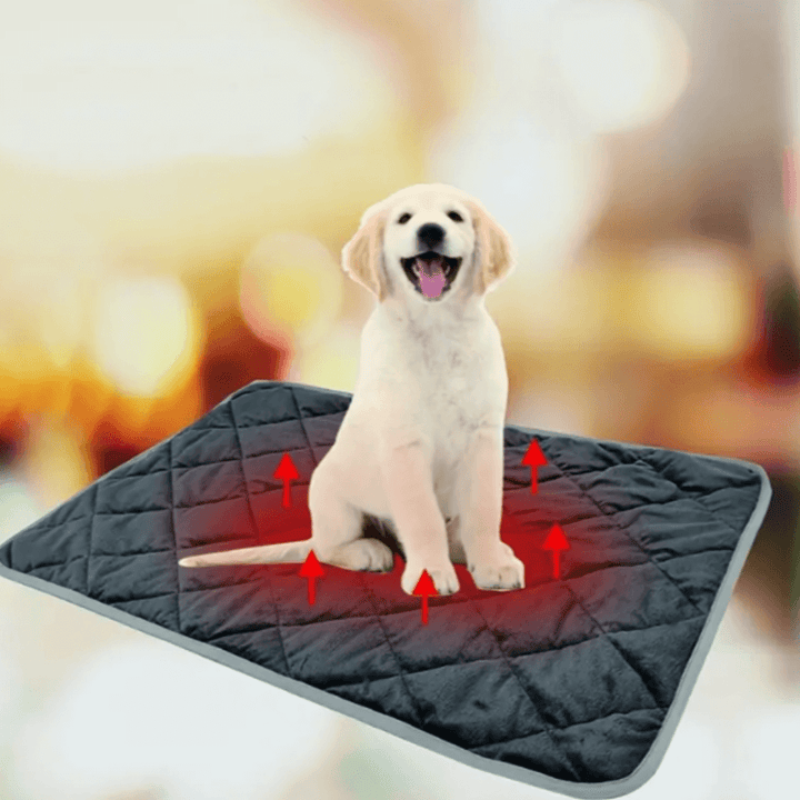 Warmfell™ Self-Warming Dog Pad with Non-Slip Base, Washable