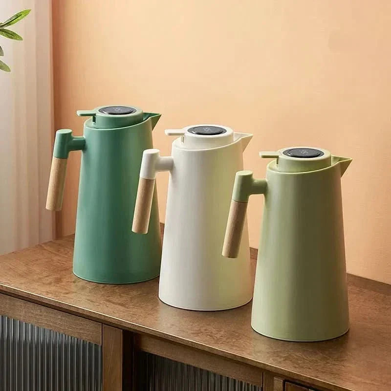 Warmfell™ 1 Litre Insulated Coffee Jug with Temperature Display Lid