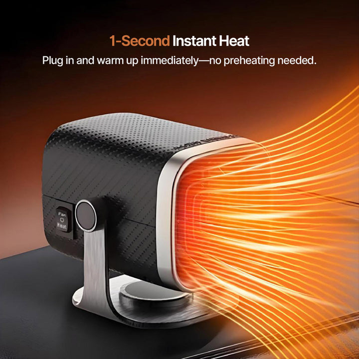 Warmfell™ 12V/24V Car Heater with 360° Head, Warm in 1 Second