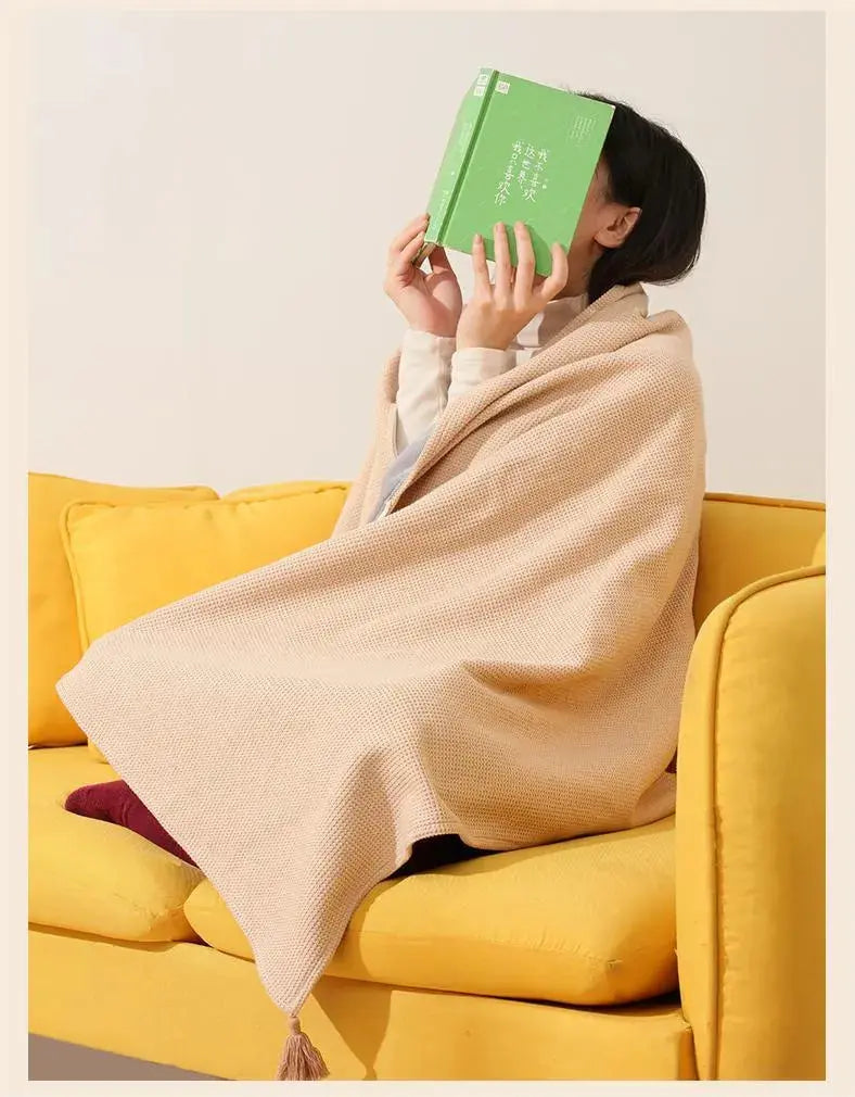 Warmfell™ Large Heated Wrap Scarf That Warms Up in Just 15 Seconds