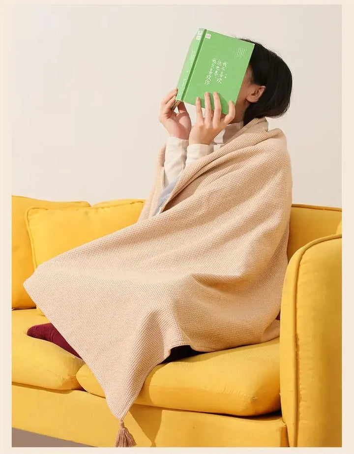 Warmfell™ Large Heated Wrap Scarf That Warms Up in Just 15 Seconds