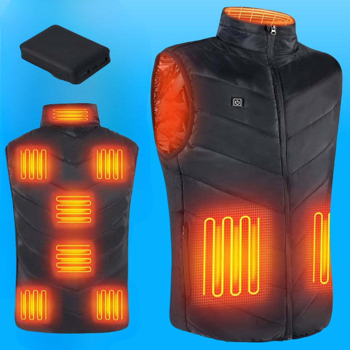 Warmfell™ Lightweight Heated Vest with Neck and Back Heat
