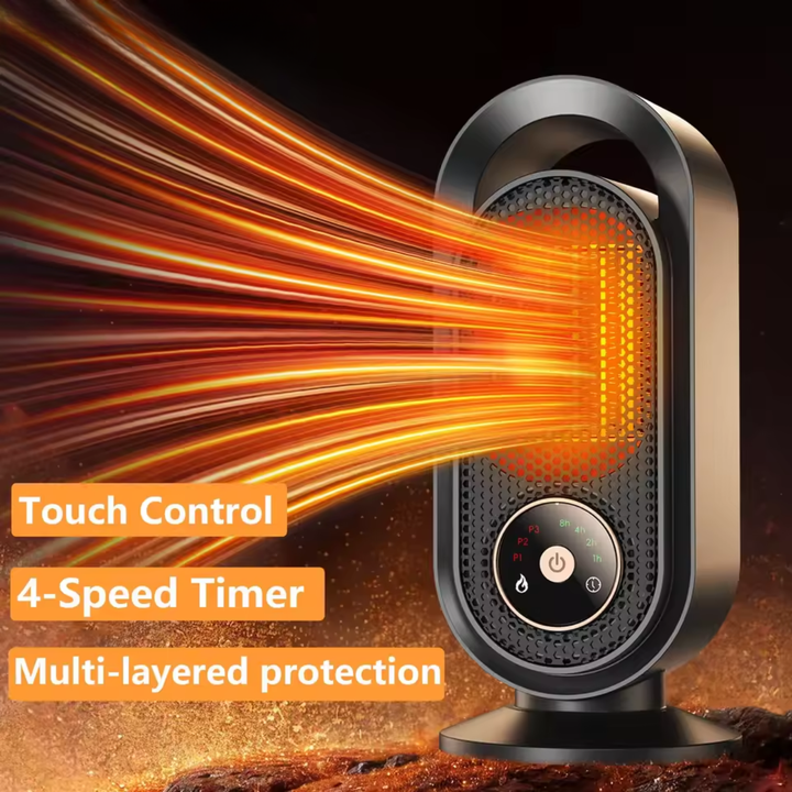 Warmfell™ Slim 1000W Personal Heater for Office and Home